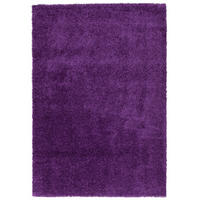 HOCHFLOR LANGFLOR SHAGGY TEPPICH FLUFFY - Lila, Textil (120/170cm) - Pergamon