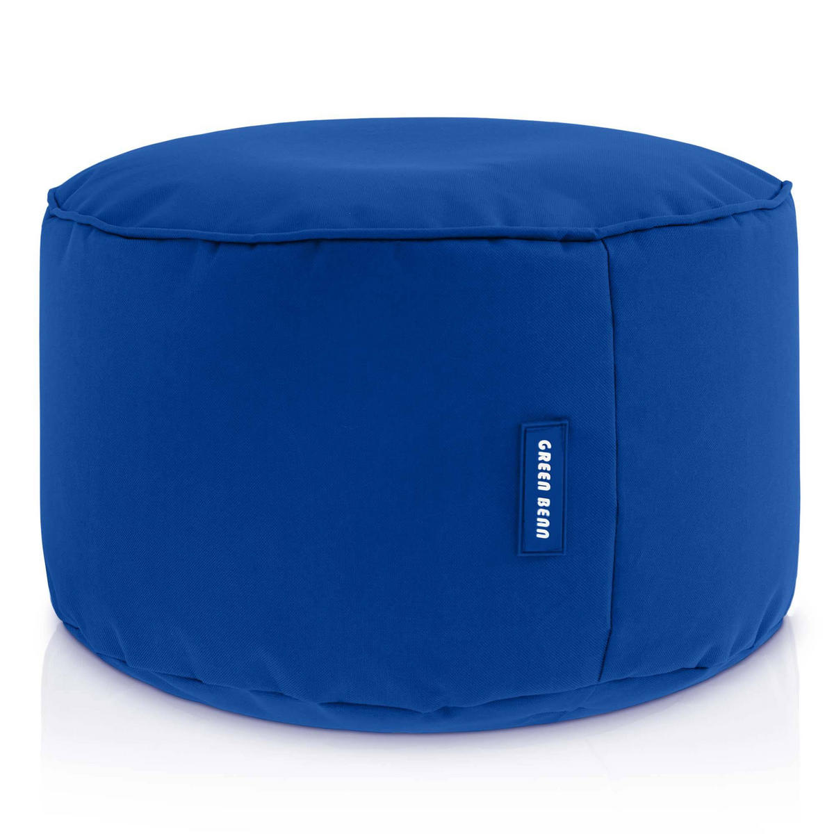SITZSACK-HOCKER Pouf "Stay" 45x25cm - Dunkelblau, Textil (45/25/45cm) - Green Bean