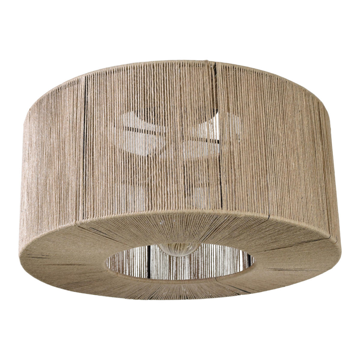DECKENLEUCHTEN Diro - Hellbraun, Metall (45/45/26cm) - Urban Interiors