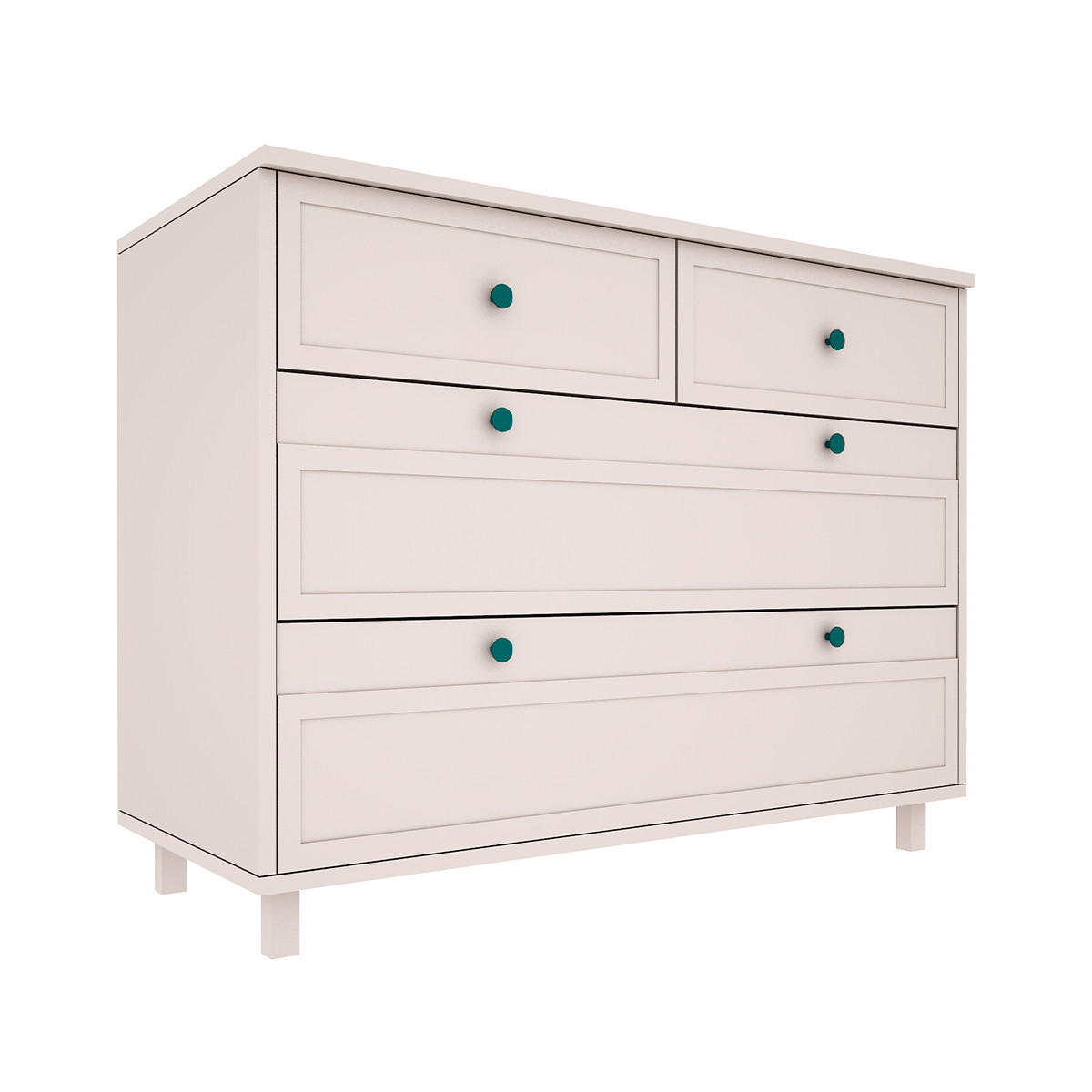 POKOJ PRO MIMINKO 2DÍLNÝ Gabriel Béžová - béžová, kompozitní dřevo (117/92/50cm) - Petits-meubles