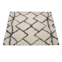 HOCHFLORTEPPICH 150/150 cm Kalmar 450 - Anthrazit, Textil (150/150cm) - Paco Home