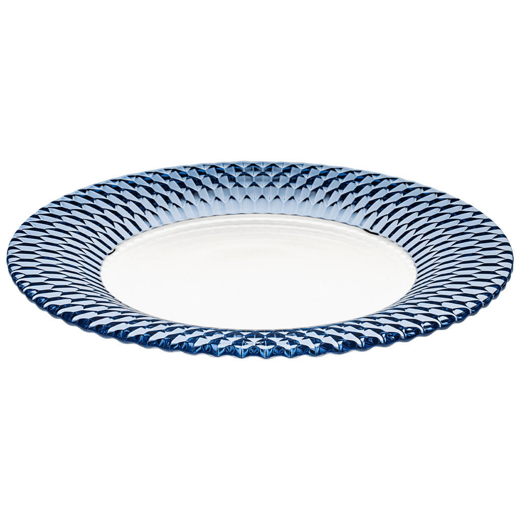 PLATZTELLER Boston Coloured blau ø 32 cm - Blau, Glas (32cm) - Villeroy & Boch
