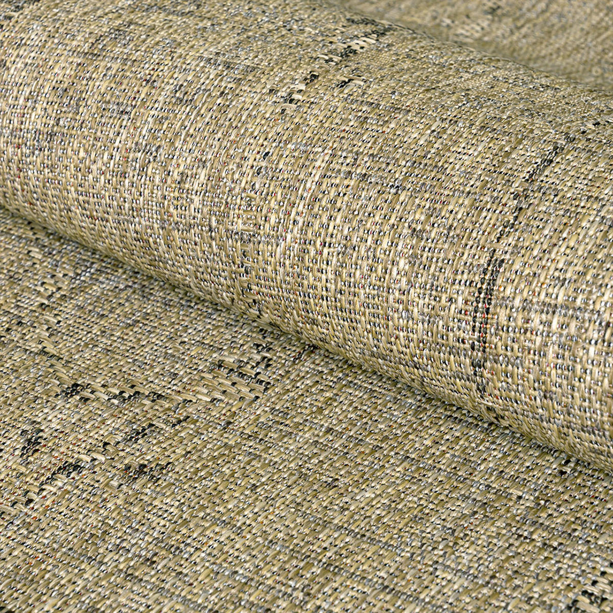 MATTA Utomhus Pinto Talud Mazovia 140x200cm Beige Brun Abstrakt Kort Lugg - Beige, Textil (140/200cm) - Mazovia
