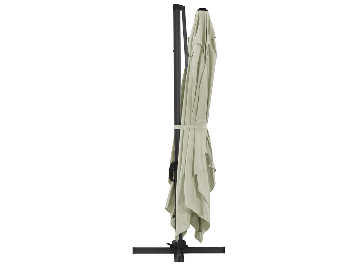 SONNENSCHIRM sun 4 Ekru - Beige, Metall (400/300cm) - Habitat Garten