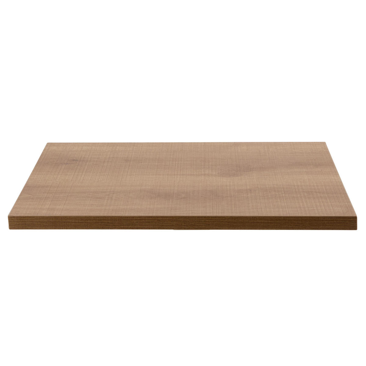 TISCHPLATTE quadratischer 60 cm, Hellholz - Hellbraun/Eichefarben, Holz/Holzwerkstoff (60/2/60cm) - Oviala