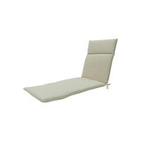 LIEGENAUFLAGE Canvas 190/60 cm - Beige, Textil (60/7/190cm) - Madison