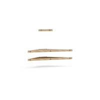 TV-ELEMENT Mensi Eiche - Naturfarben, Holzwerkstoff (120/5/49cm) - Decorotika
