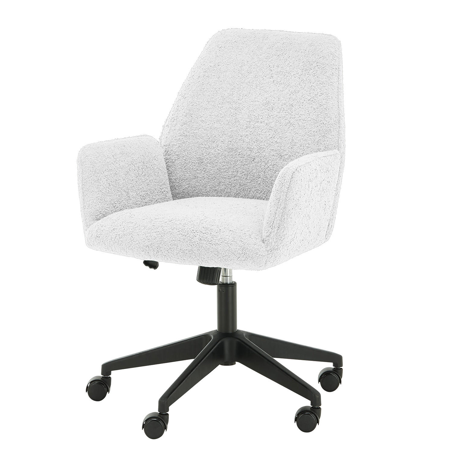 BÜROSTUHL - Weiß, Kunststoff/Textil (59/88/65cm) - home24