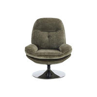 SESSEL mit gerader Rückenlehne - 1 Person - Stoff - Grün - - Grün, Textil (78/99/90cm) - Vente-Unique