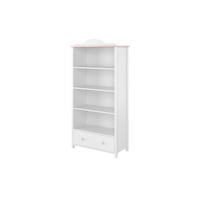 REGAL mit Schublade GIGLU - Weiß, Holzwerkstoff (85/171/42cm) - KONSIMO®