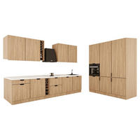 KÜCHENZEILE 315 x 180 cm - Sorento KS14-M315 - in Sonoma Eiche - Sonoma Eiche, Holz (495/247/58cm)