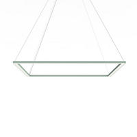 LED-HÄNGELEUCHTE - Grün, Metall (90/90/100cm) - Lumicom