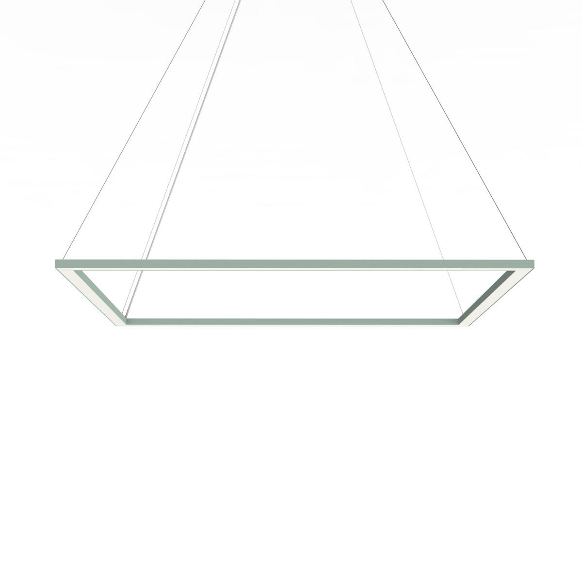 LED-HÄNGELEUCHTE - Grün, Metall (90/90/100cm) - Lumicom