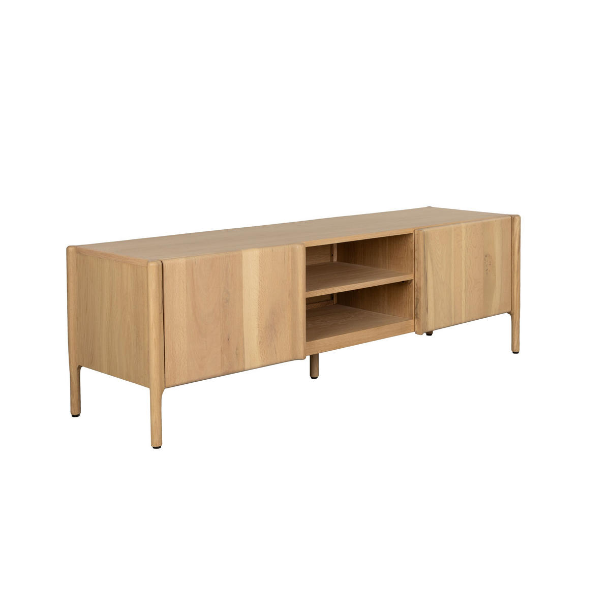 LOWBOARD Ember Niedrig - Naturfarben, Holz (160/50/45cm) - Zuiver