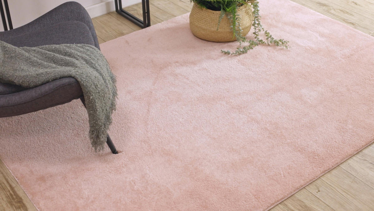 TEPPICH Lindo 120/170 cm - Pink, Textil (120/170cm) - rugsX