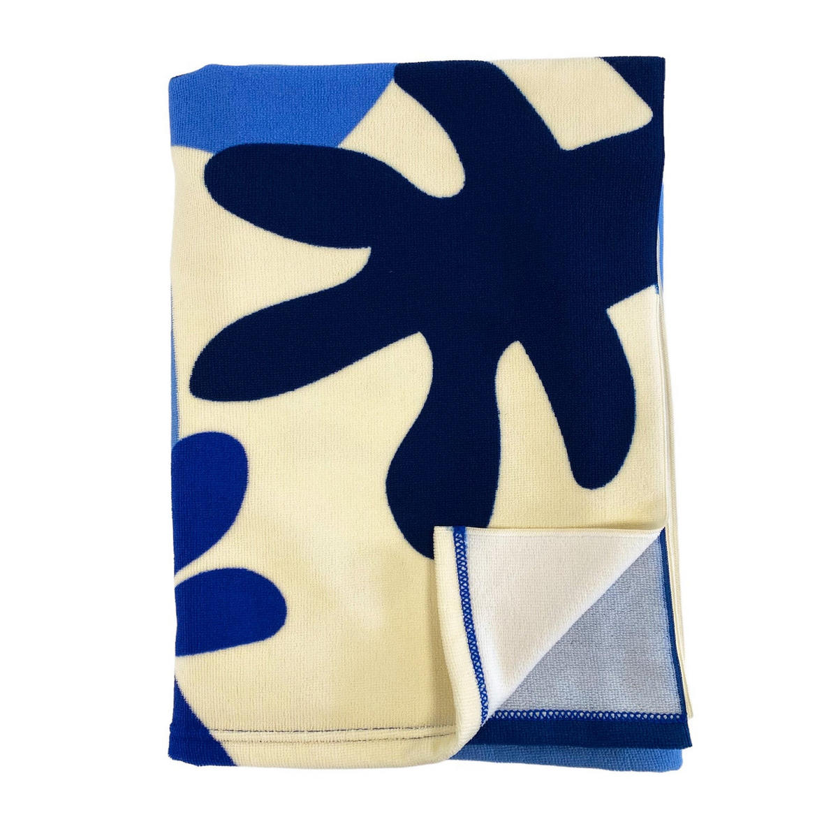 MIKROFASER STRANDTUCH Coralina 90x170 250g/m² blau - Blau, Textil (90/170cm) - LE COMPTOIR DE LA PLAGE