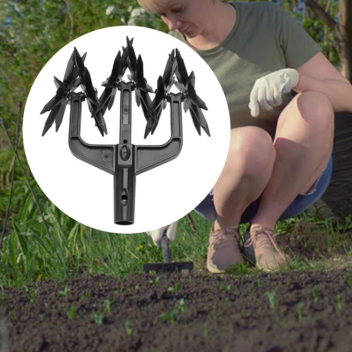 BODENLOCKERER, Handwerkzeug - Schwarz, Metall (35/15/15cm) - LIBRATON