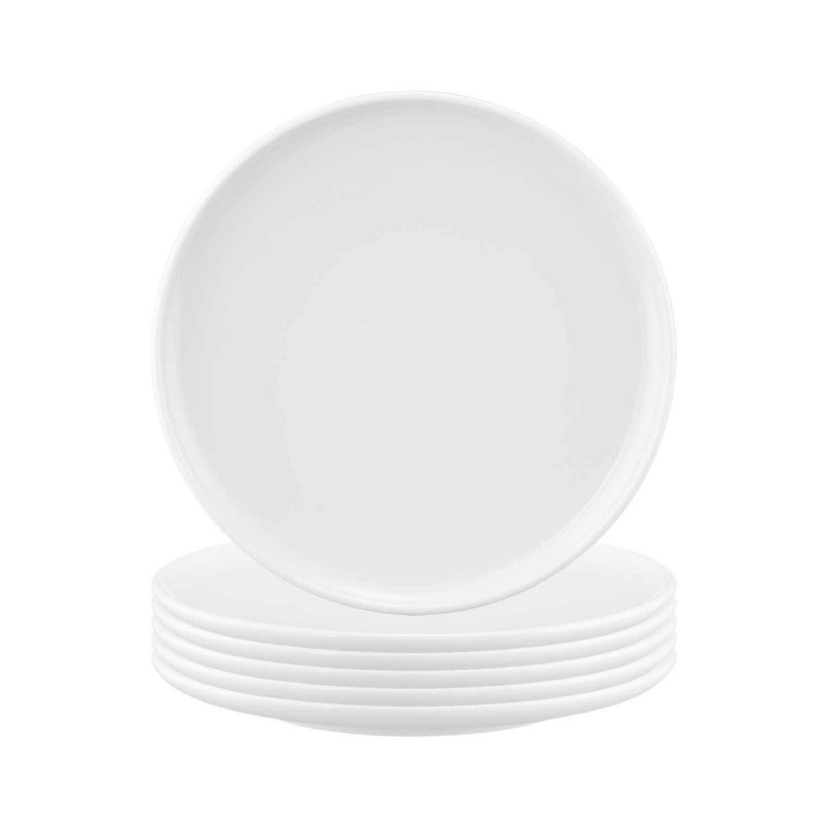 FRÜHSTÜCKSTELLER Sento Home weiß ø 21,4 cm 6er Set - Weiß, Keramik (21.4cm) - Seltmann Weiden