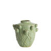 VASE Juana Grün Ø36/36 cm - Grün, Keramik (36cm) - Light & Living