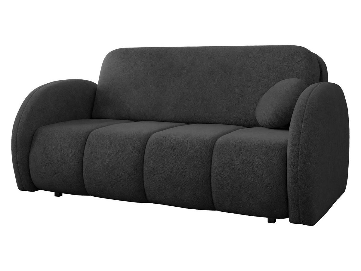 SCHLAFSOFA Viva Comfy IV - Schwarz, Holz/Textil (172/85/103cm) - MIRJAN24