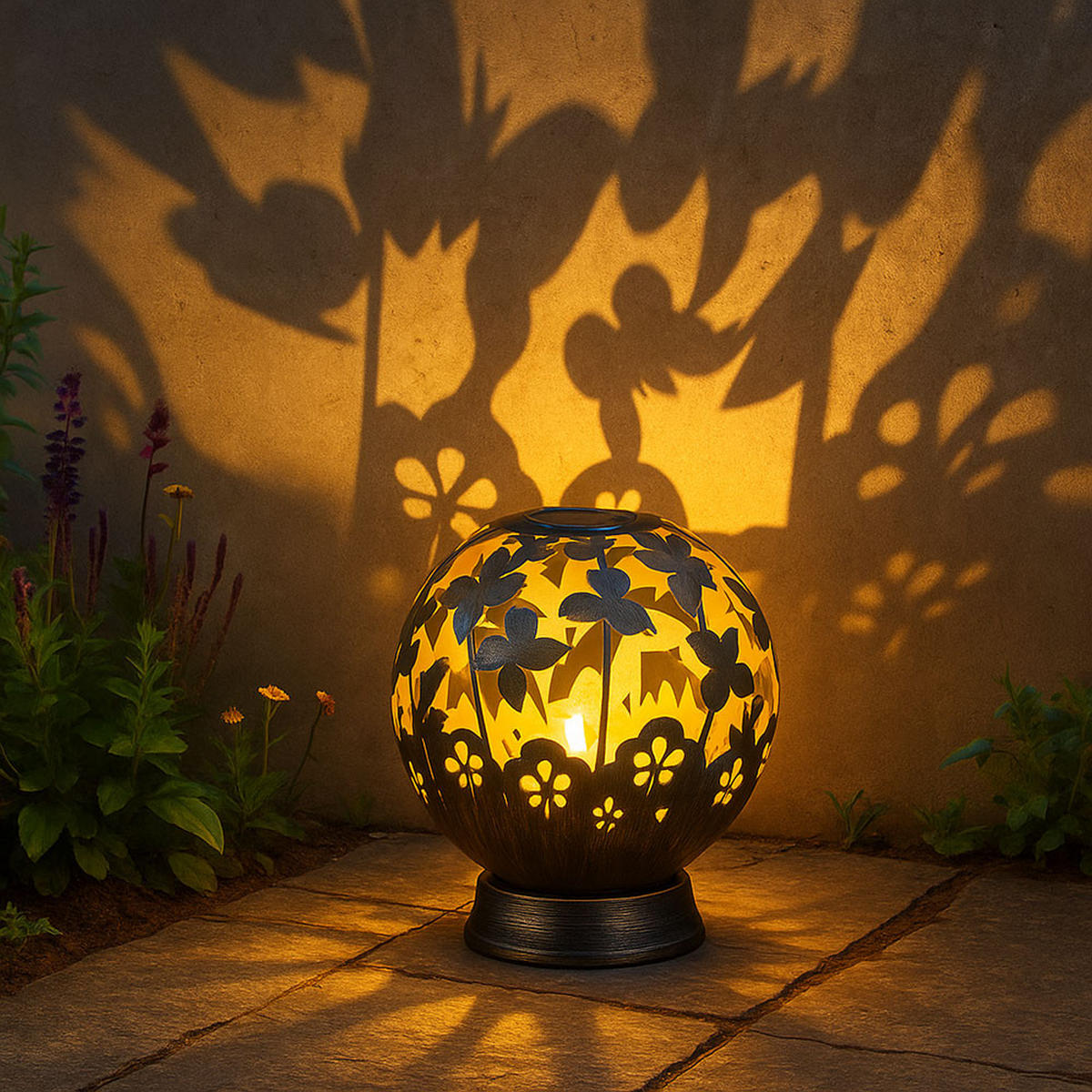 LED AUSSENLEUCHTE Terni Metall Schwarz - Schwarz, Metall (20/20/22.5cm) - Nowa