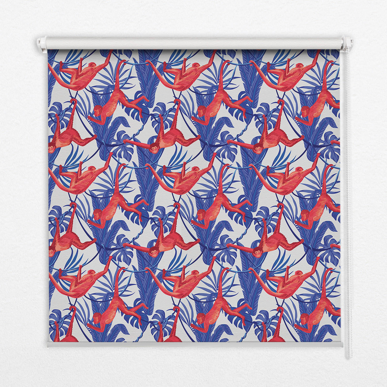 TULUP VNITŘNÍ roleta - okenní roleta - roleta - 150 x180 cm - Červené opice