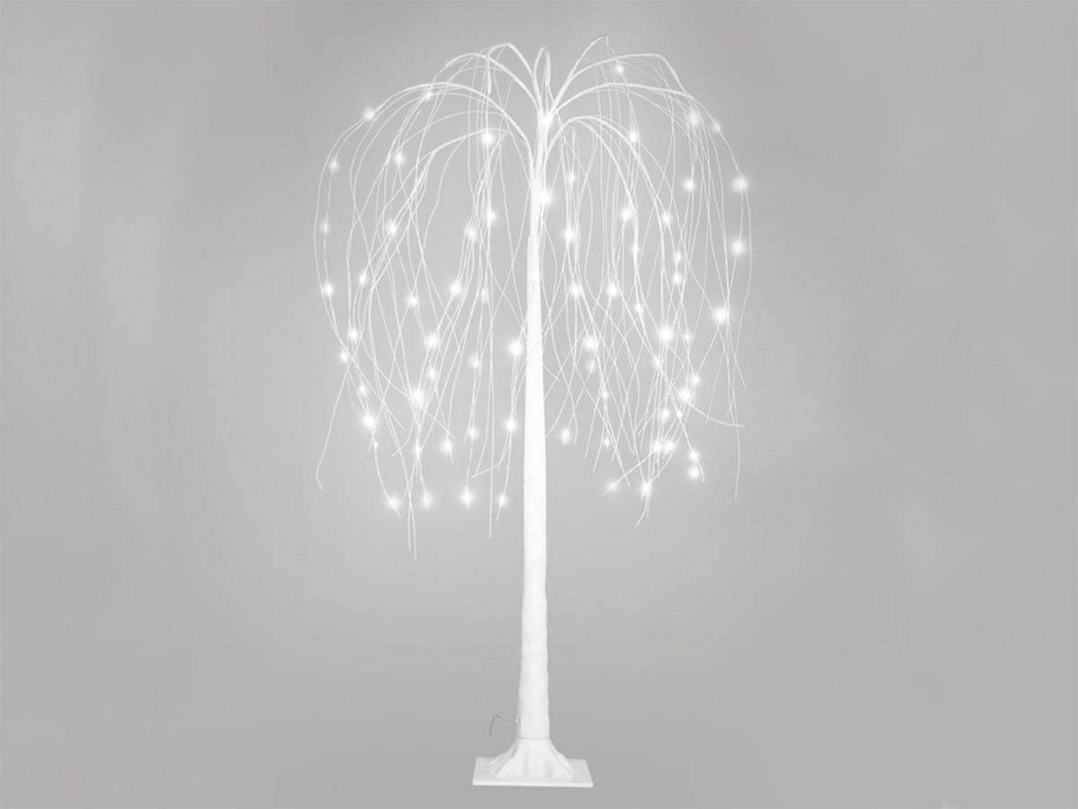 LED-LICHTWEIDE 120 cm KALTWEISS - für innen und außen - Weiß, Kunststoff/Metall (60/120/60cm) - LAALU
