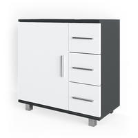 WASCHBECKENUNTERSCHRANK Ilias Anthrazit 60 x 60 cm - Anthrazit, Holzwerkstoff (60/60.8/33cm) - Vicco