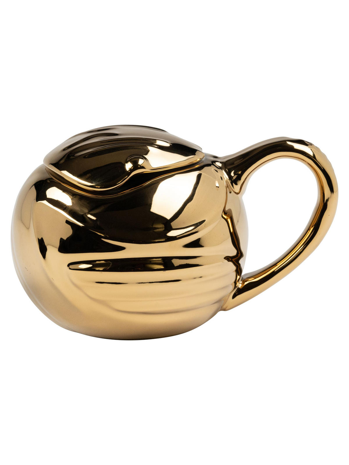 KAFFEEBECHER Harry Potter Goldener Schnatz Gold 10 x 16,5 x 12 cm 450 ml - Multicolor, Keramik (0.45L) - United Labels