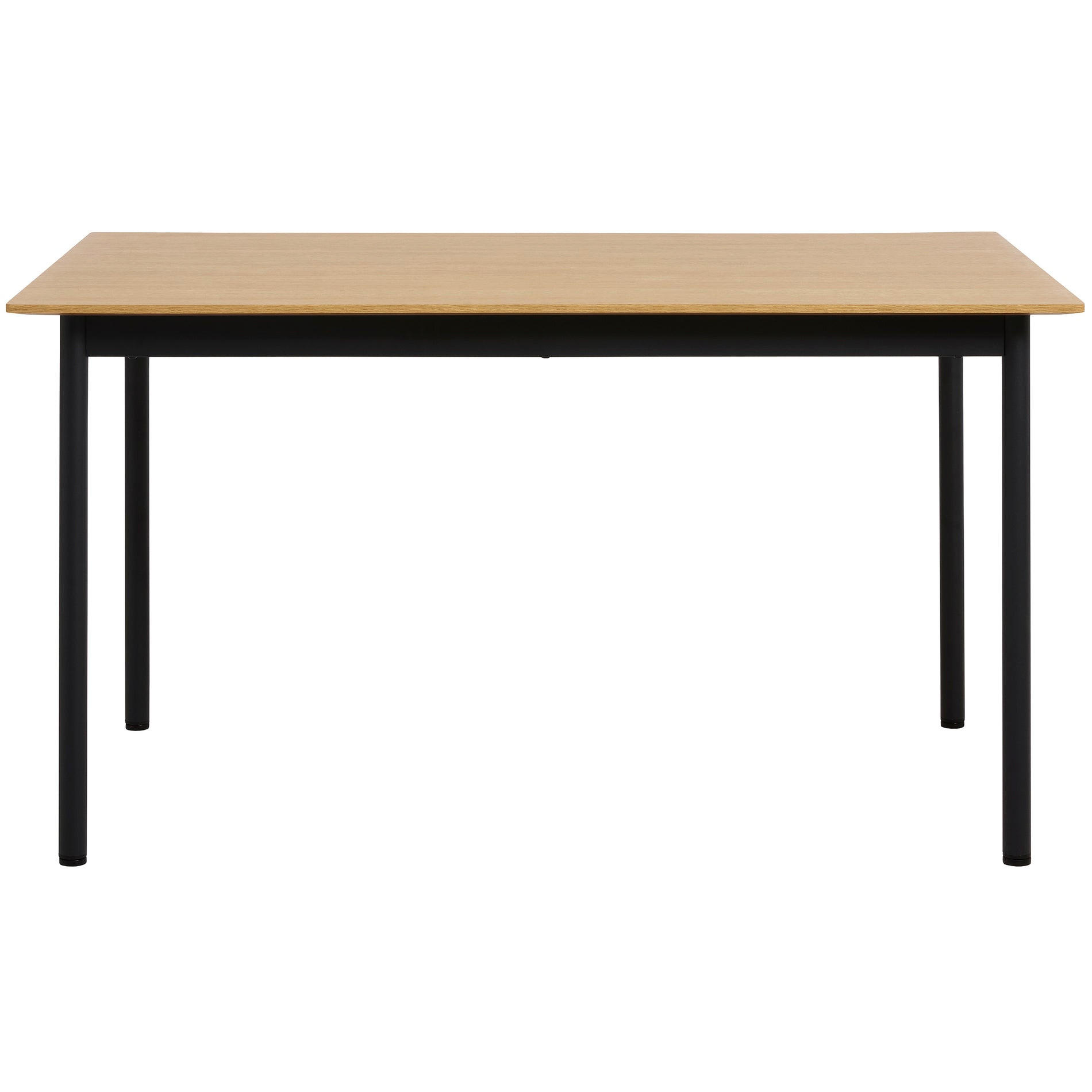 JÍDELNÍ stůl Mogest, přírodní dub, 140 cm - béžová, kov/kompozitní dřevo (85/140/75cm) - Selsey