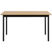 ESSTISCH Mogest 140 cm - Beige, Holzwerkstoff/Metall (85/140/75cm) - Selsey