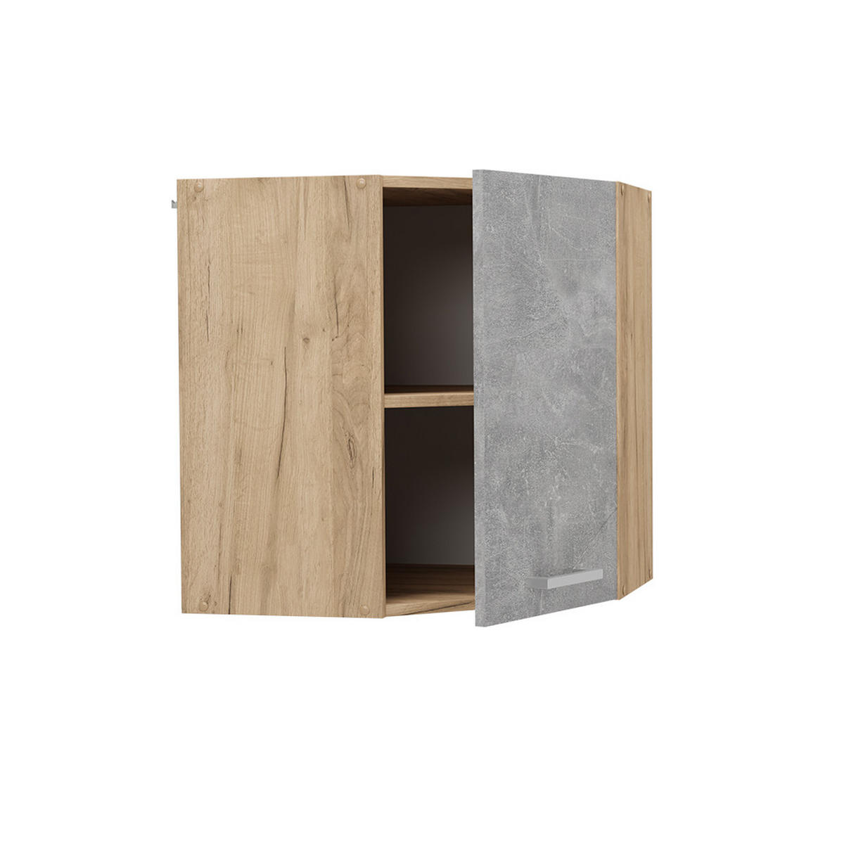 Honigeiche/Grau, Holzwerkstoff (57/60/34.1cm) - Vicco