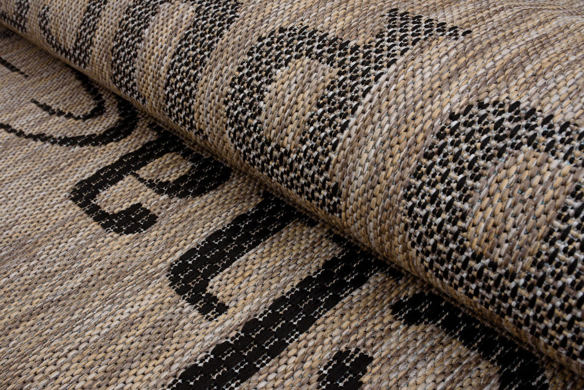 TEPPICH MELISSA Braun 160/230 cm - Braun, Kunststoff (160/230cm) - Tapiso