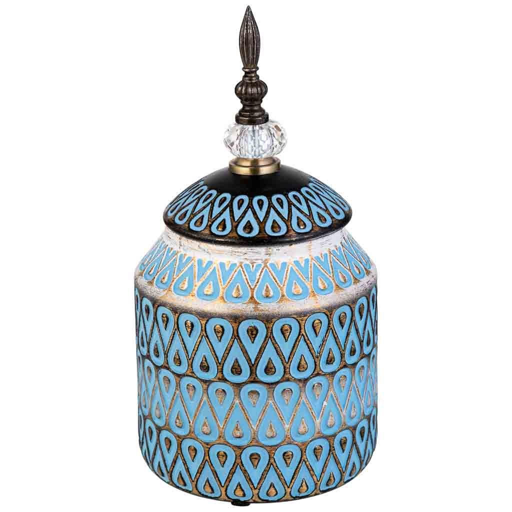 Wanderlust Vase Blau 31 cm