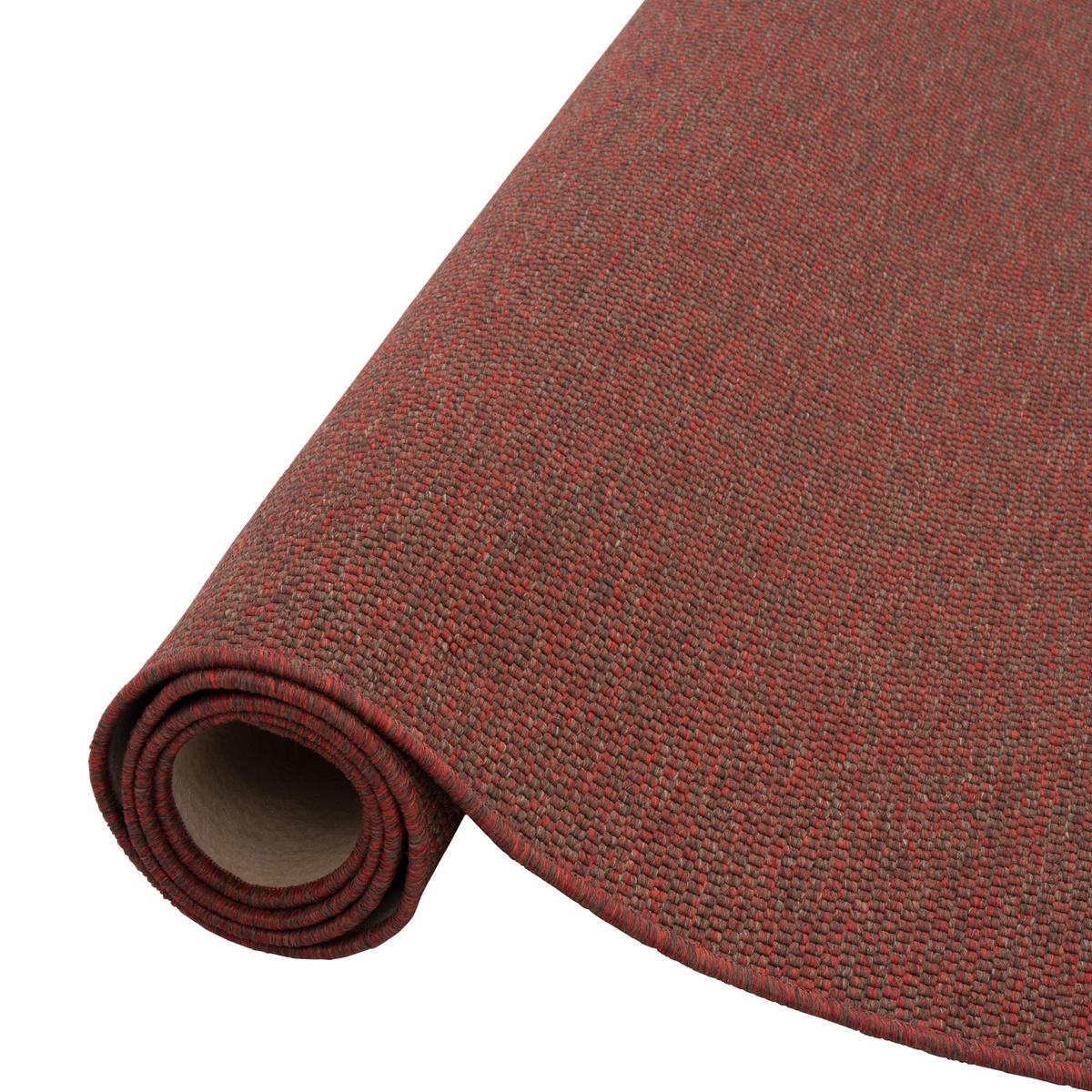LÄUFER TEPPICH BENTZON FLACHGEWEBE - Rot, Textil (100/200cm) - Snapstyle