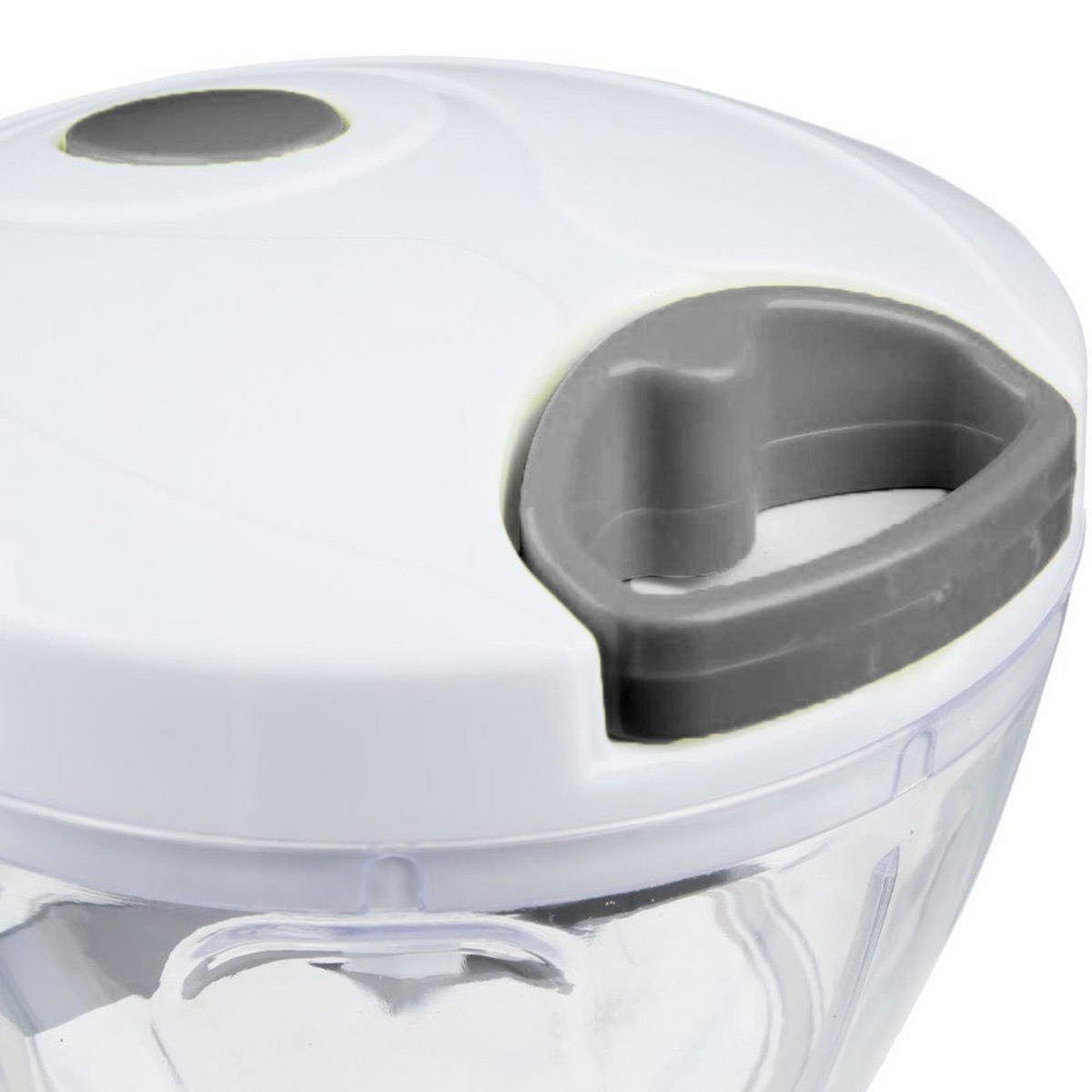 GOURMET Handhäcksler 12/12/8,5 cm - Weiß, Metall (12/8.5/12cm) - 5five Simply Smart