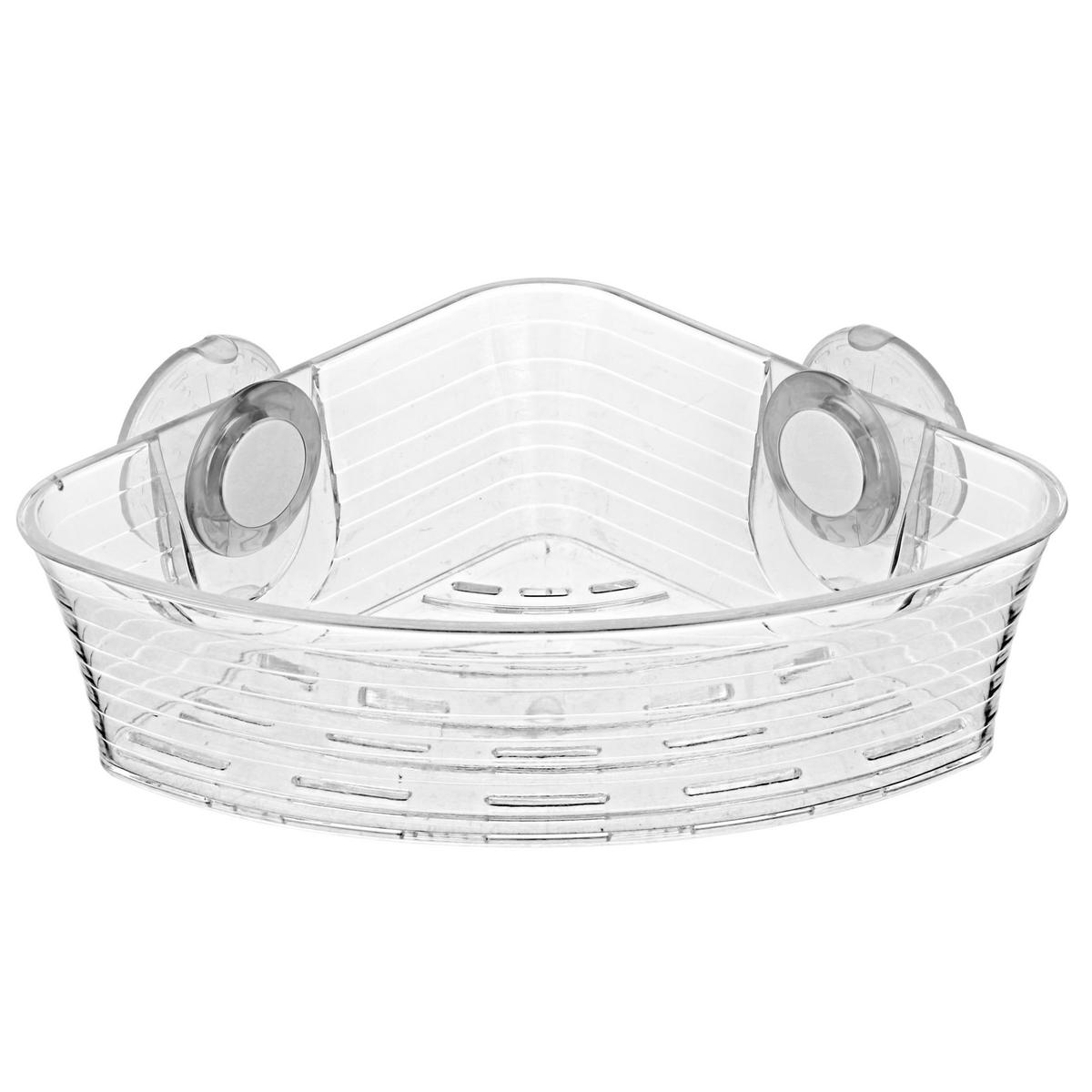 ECKABLAGE VENTOSA, transparent, Kunststoff - Transparent, Kunststoff (18/6.5/18cm) - bremermann