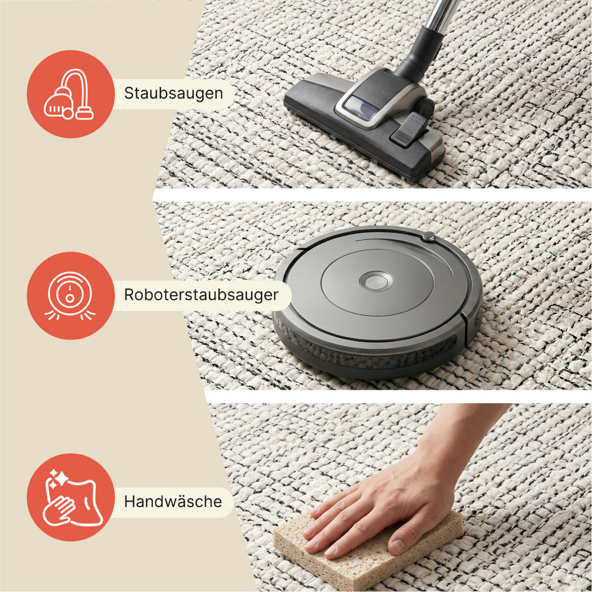 TEPPICH LONI Beige 200/300 cm - Beige, Textil (200/300cm) - Tapiso