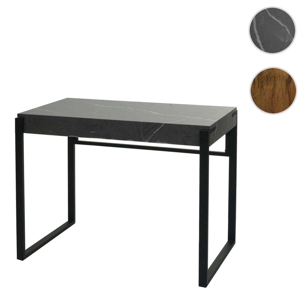 KONSOLENTISCH eckig Grau - Grau, Holz (54/100/80cm) - MCW