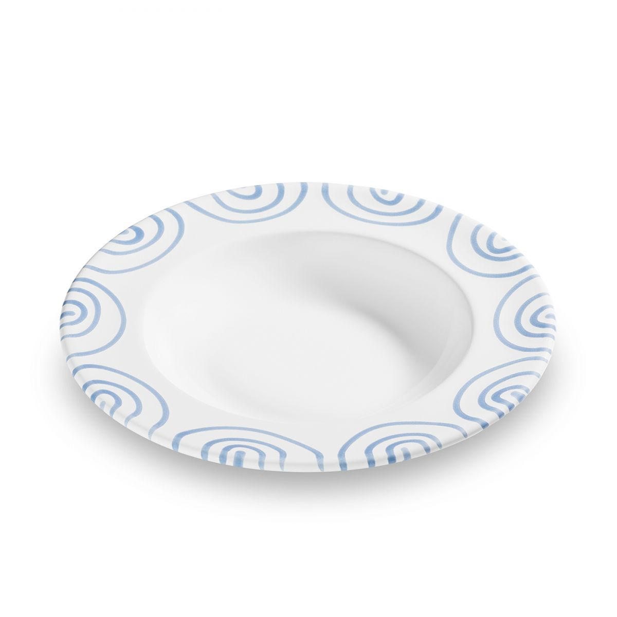 TELLER Geflammt Gourmet - Weiß, Keramik (24cm) - Gmundner Keramik