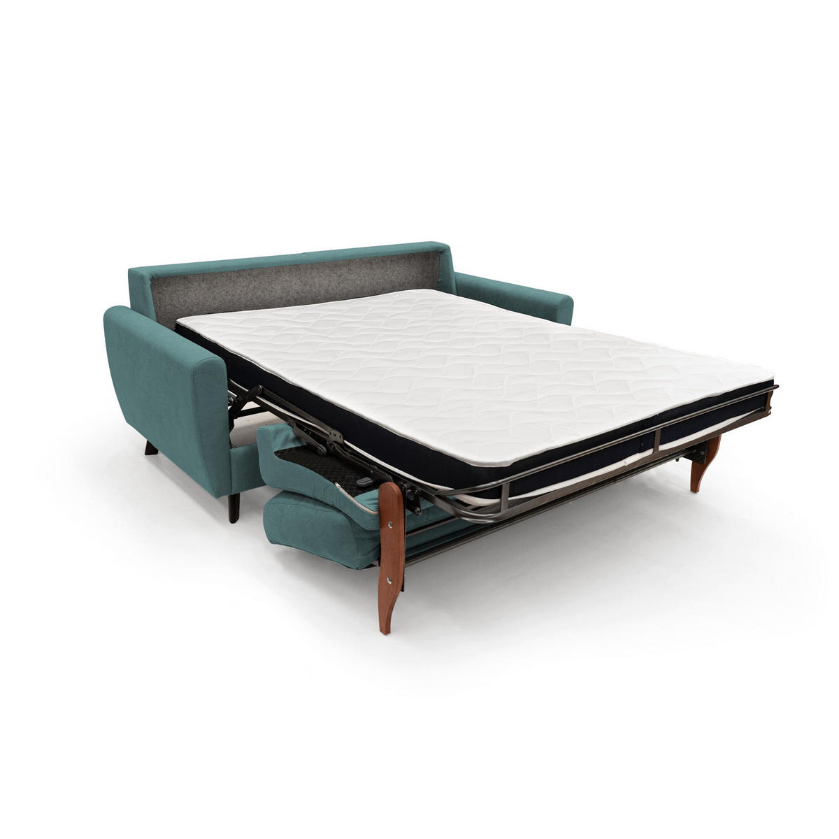 SCHLAFSOFA Callisto - Petrol, Textil (168/97/96cm) - Divani.store