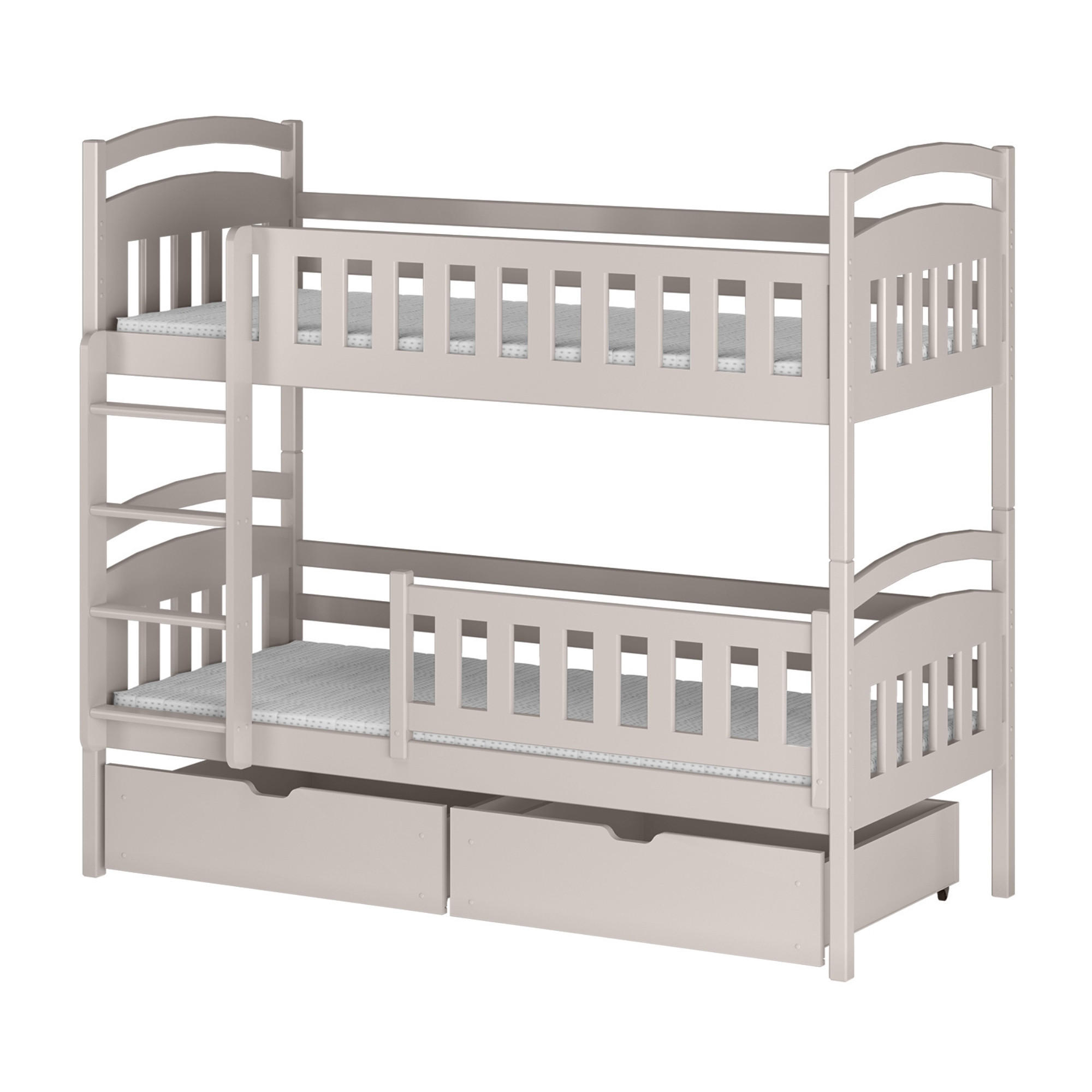Kids Collective PATROVÁ postel 90x200 cm se dvěma zásuvkami z kašmíru