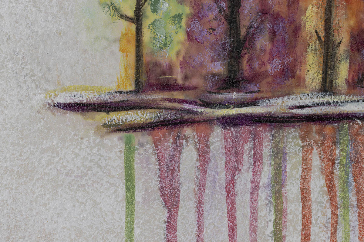 ÖLGEMÄLDE 100/75 cm - Beige/Multicolor, Holz/Textil (100/75cm) - KUNSTLOFT