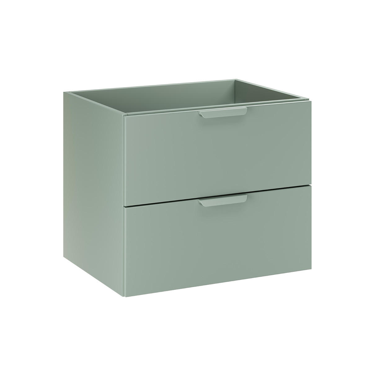 WASCHTISCHUNTERSCHRANK 60cm Oria Grün - Grün, Holzwerkstoff (60/50/45.5cm) - Petits-meubles