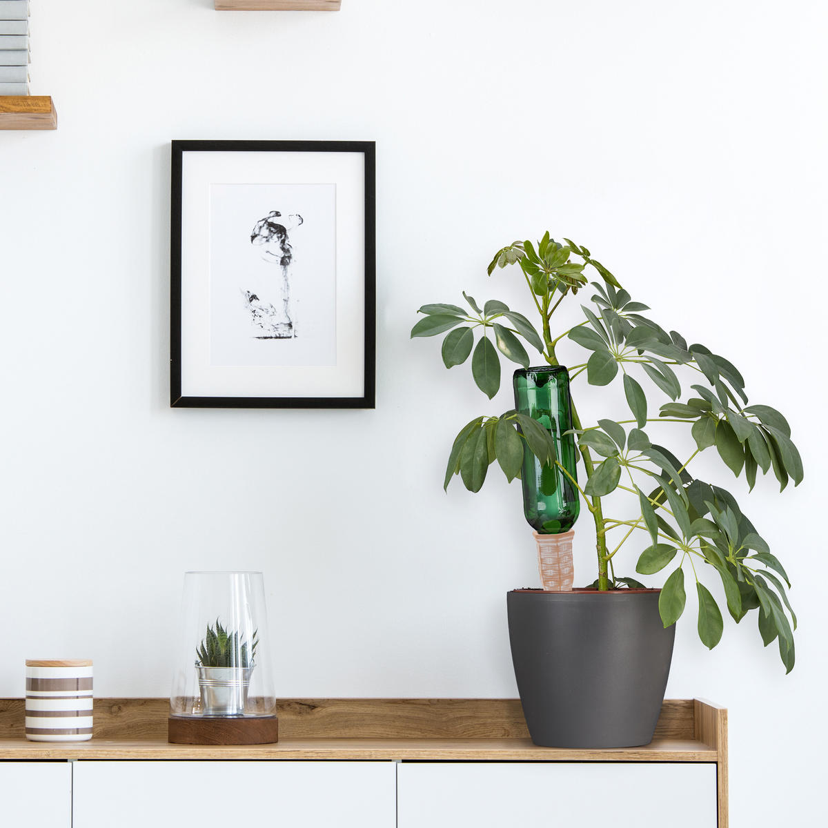 4XTONKEGEL - Multicolor, Keramik (5.5/13.5/5cm) - Relaxdays