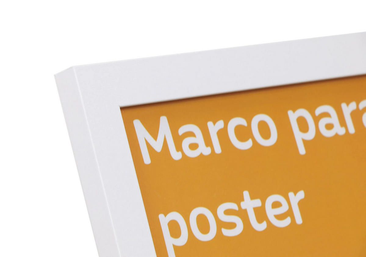 RAHMEN Set mit 48 aus MDF und Acrylglas Schutz und Aussteller für Fotografien, Bilder, Poster, Gemälde, Dekoration für Haus Farbe Weiß A3 - Weiß, Holz (29.7/3/42cm) - Nacnic