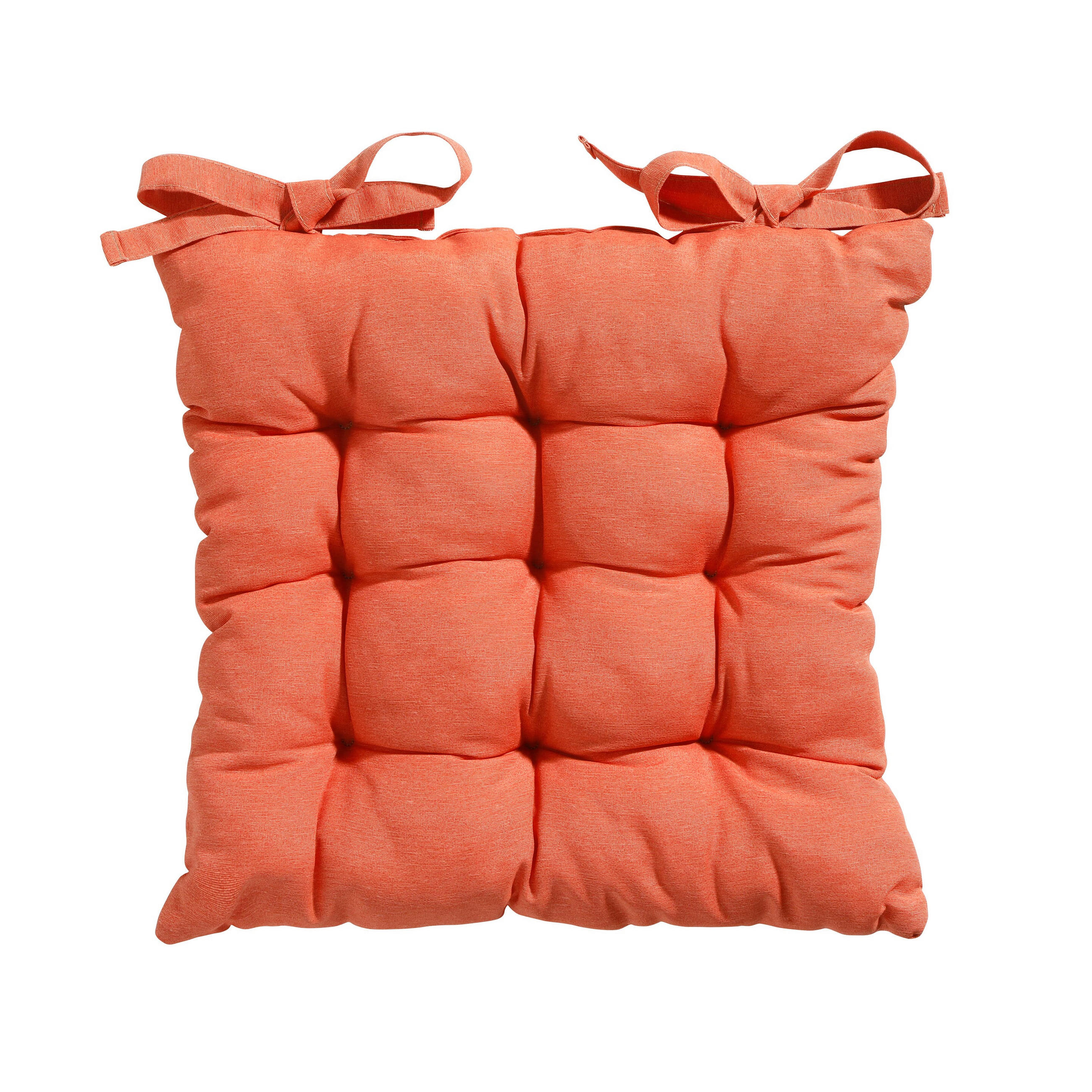 SITZKISSEN Panama 46/46 cm 4er-Set - Orange, Textil (46/6/46cm) - Madison
