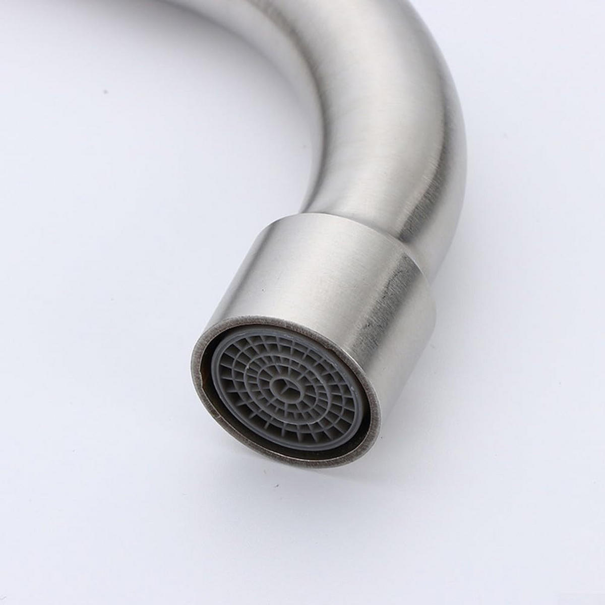 BADARMATUR mit Zulaufrohr, 195 x 270 mm, silber - Silberfarben, Metall (38/5/18cm) - Vallsero