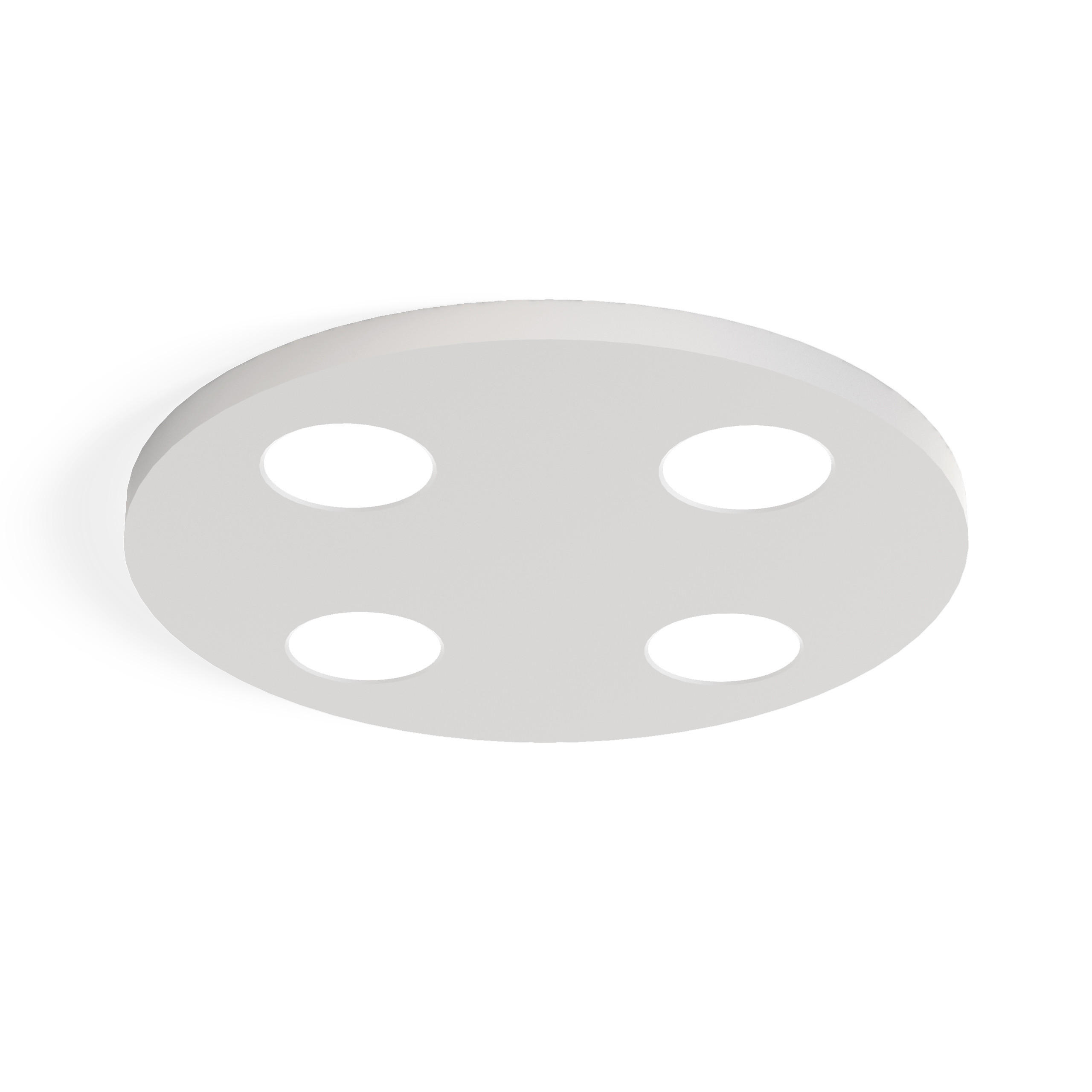 DECKENLEUCHTE - Weiß, Metall (40/40/2cm) - Lumicom