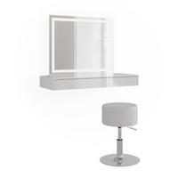 TOALETNÍ STOLEK Sherry Bílá - bílá, kompozitní dřevo (100/12/40.1cm) - Vicco